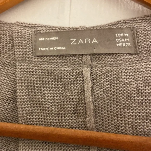 100% linen cardigan. Super soft - Picture 8 of 11